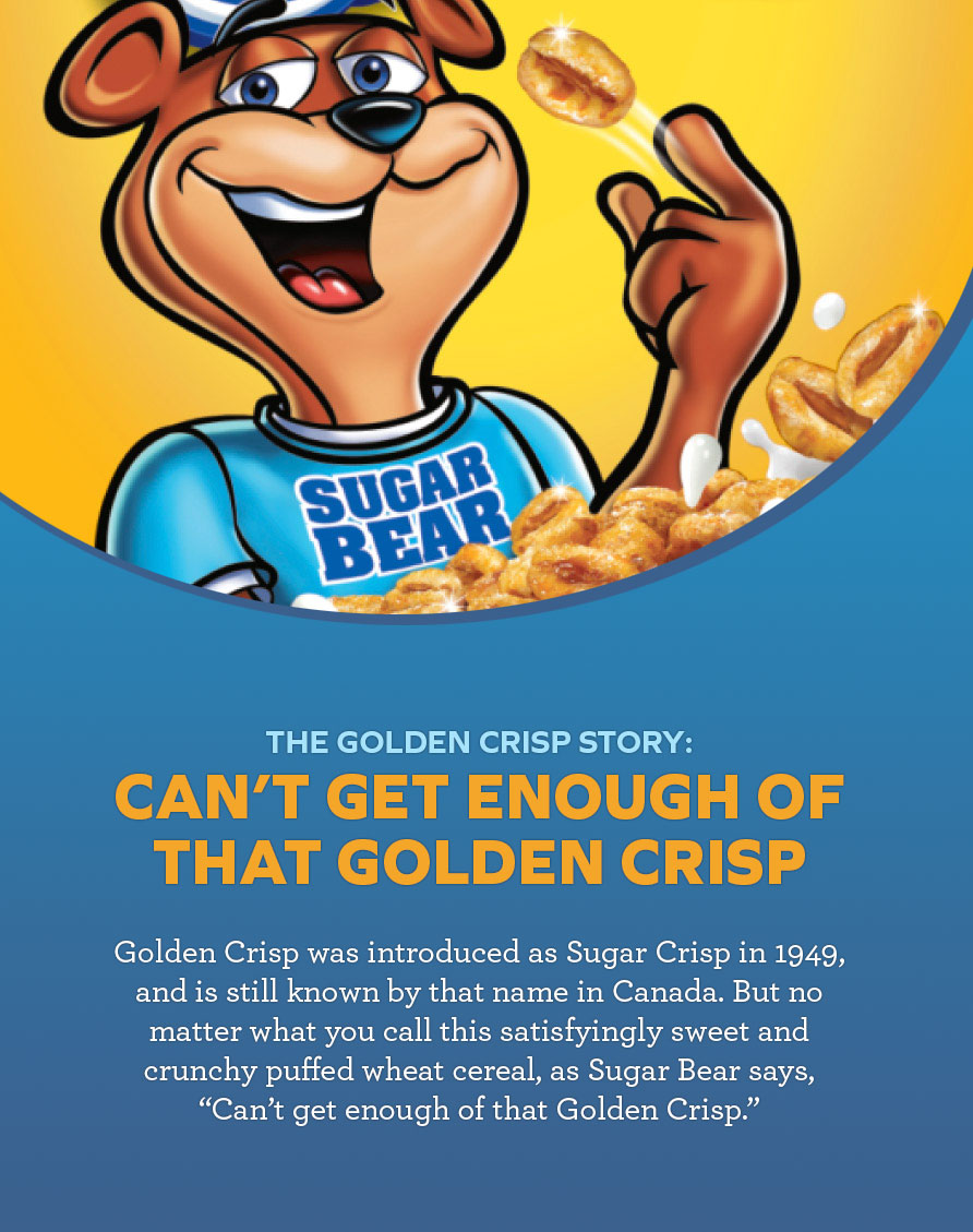 Golden Crisp Story: Can't get enough of that golden crisp | banner image